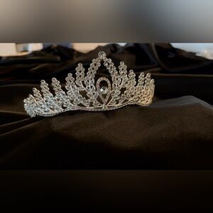Elegant Silver Tiara